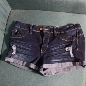 Dark blue shirt jeans!